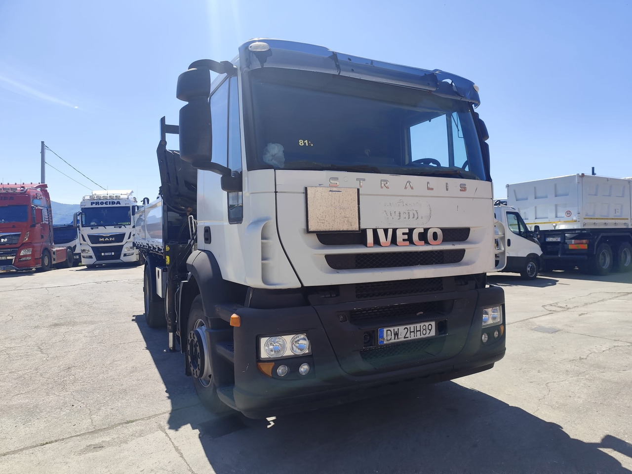 Автоманипулятор, Самосвал IVECO STRALIS CUBE 190S33: фото 39