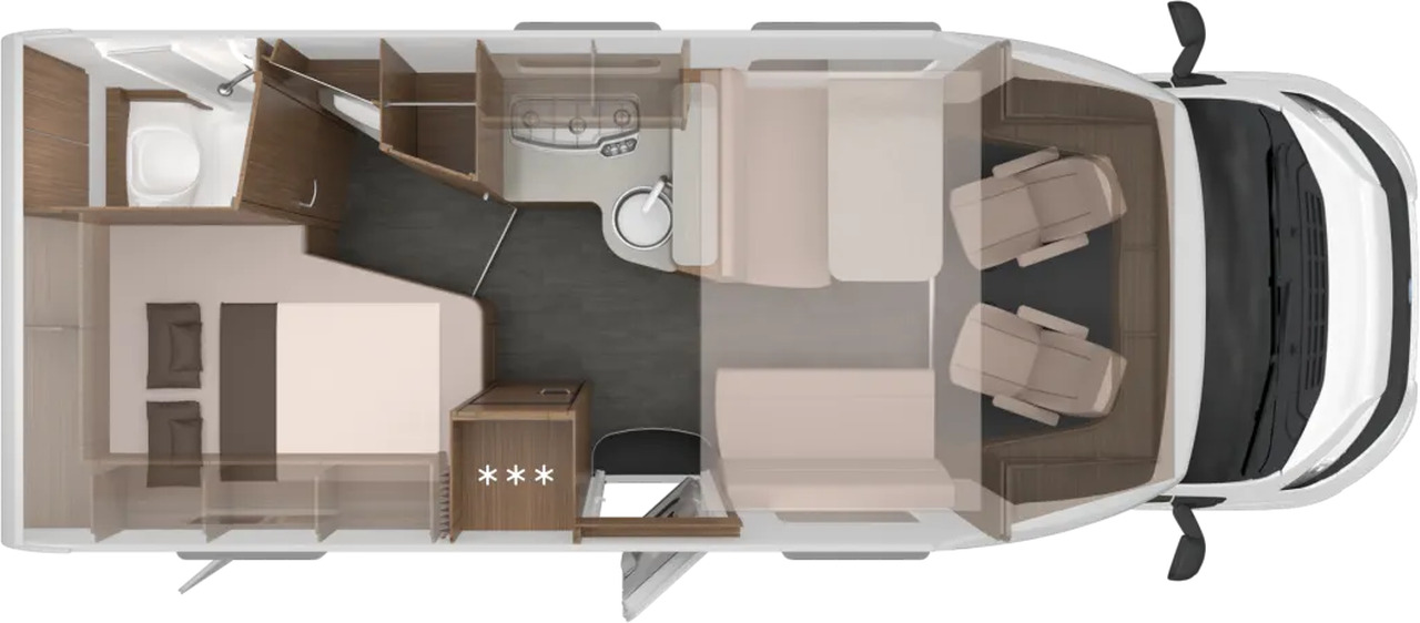 Wohnmobil Knaus L!VE WAVE 650 MF - Полуинтегрированный автодом: фото 2 Wohnmobil Knaus L!VE WAVE 650 MF - Полуинтегрированный автодом: фото 2