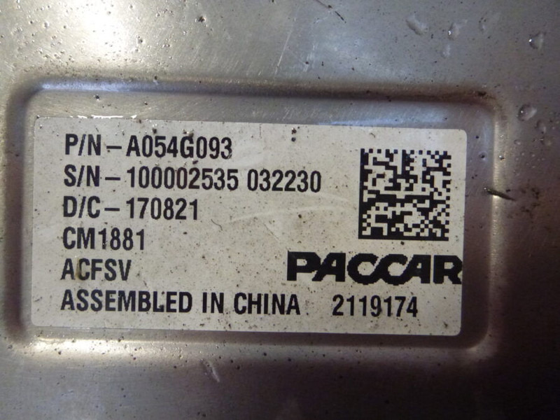 PACCAR ACFSV - Блок управления: фото 2 PACCAR ACFSV - Блок управления: фото 2