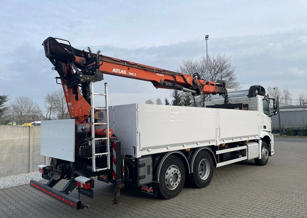 Mercedes-Benz Arocs 2545, HDS ATLAS 186.3 - PILOT - Грузовик бортовой/ Платформа, Автоманипулятор: фото 5 Mercedes-Benz Arocs 2545, HDS ATLAS 186.3 - PILOT - Грузовик бортовой/ Платформа, Автоманипулятор: фото 5