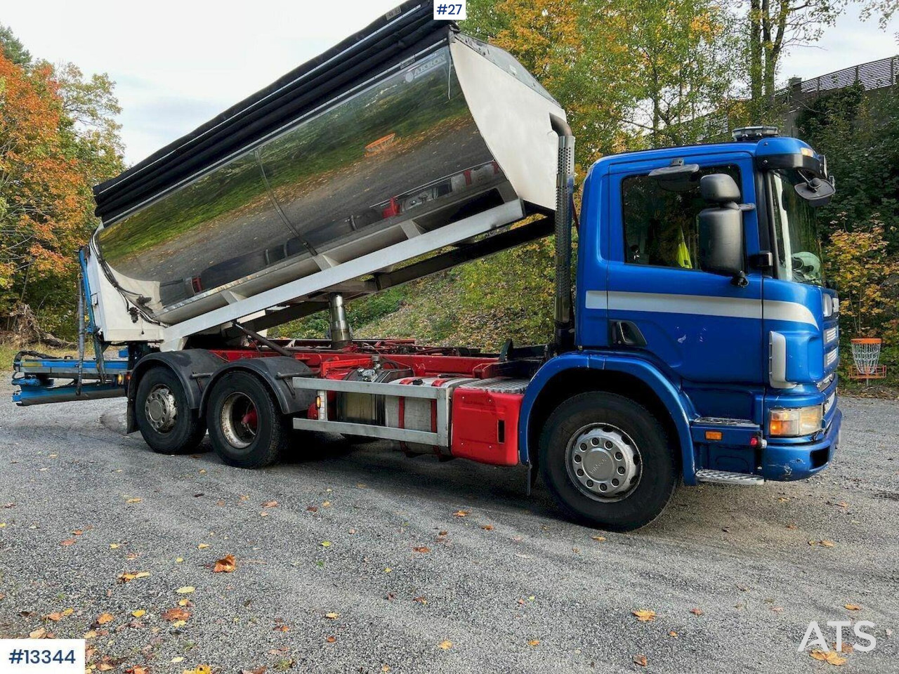 2002 Scania P94G asphalt sprider WATCH VIDEO - Гудронатор: фото 1 2002 Scania P94G asphalt sprider WATCH VIDEO - Гудронатор: фото 1