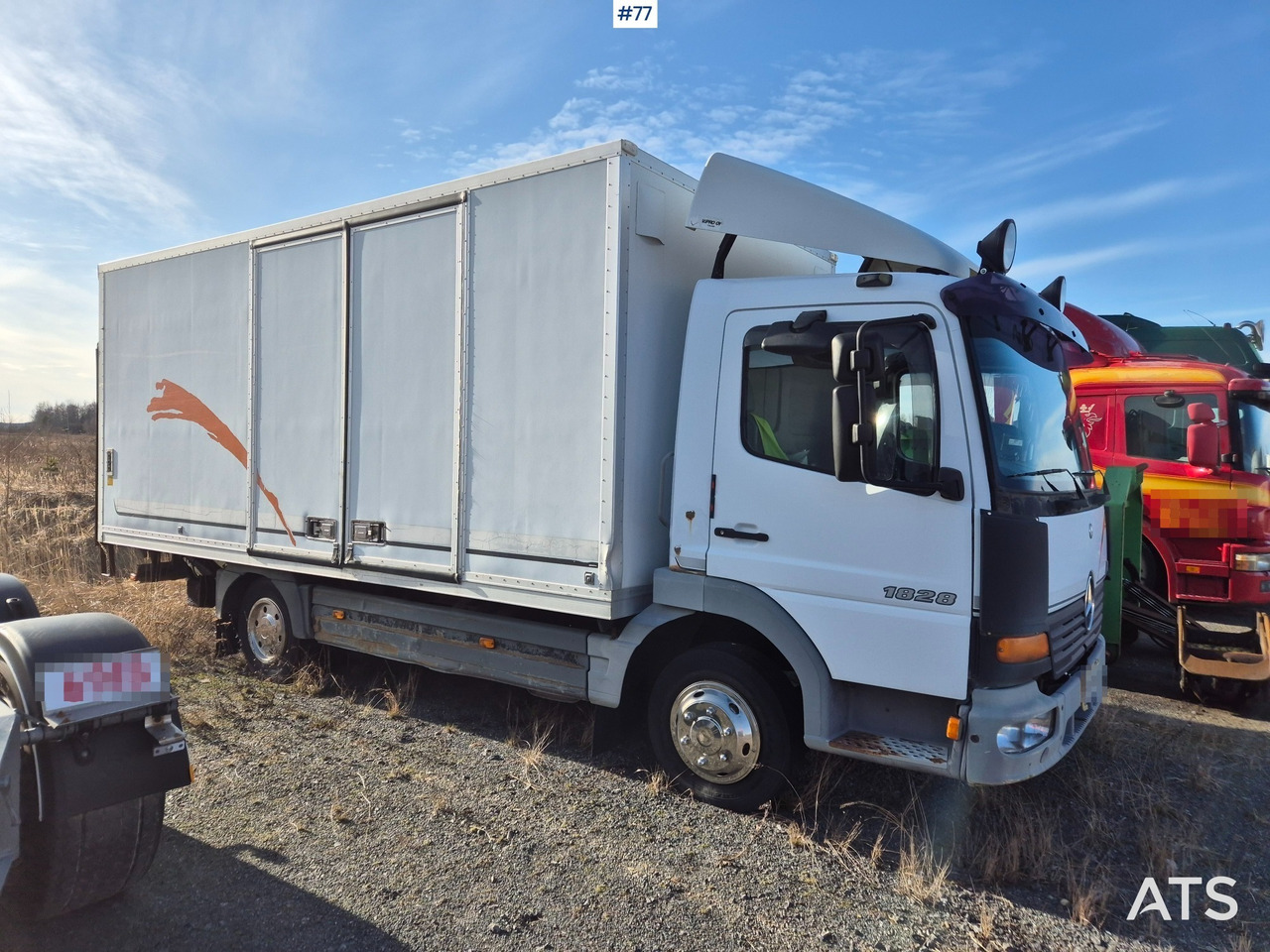 Mercedes-Benz Atego - Грузовик с закрытым кузовом: фото 5 Mercedes-Benz Atego - Грузовик с закрытым кузовом: фото 5