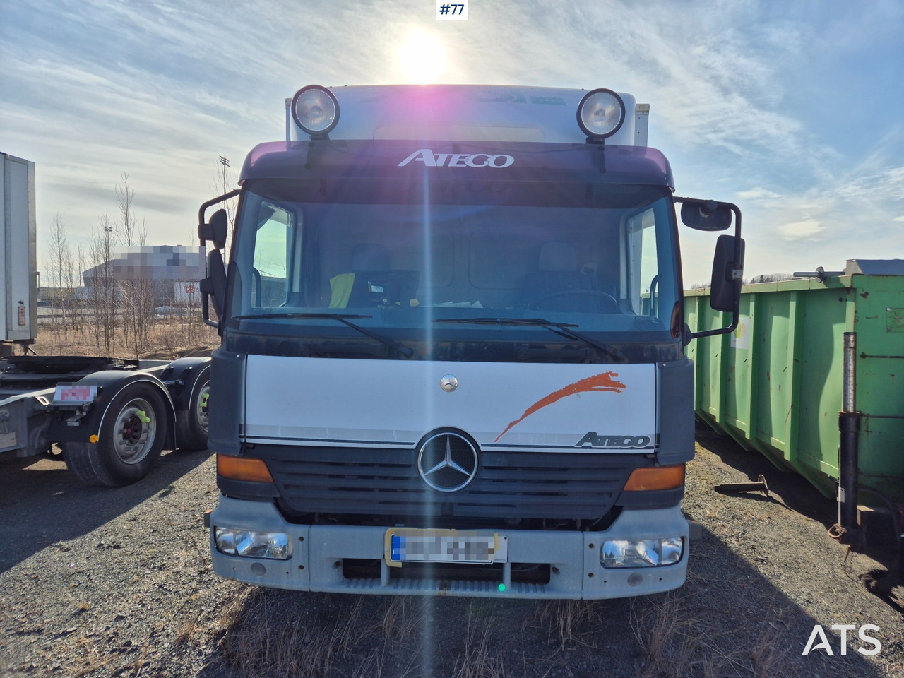 Mercedes-Benz Atego - Грузовик с закрытым кузовом: фото 2 Mercedes-Benz Atego - Грузовик с закрытым кузовом: фото 2