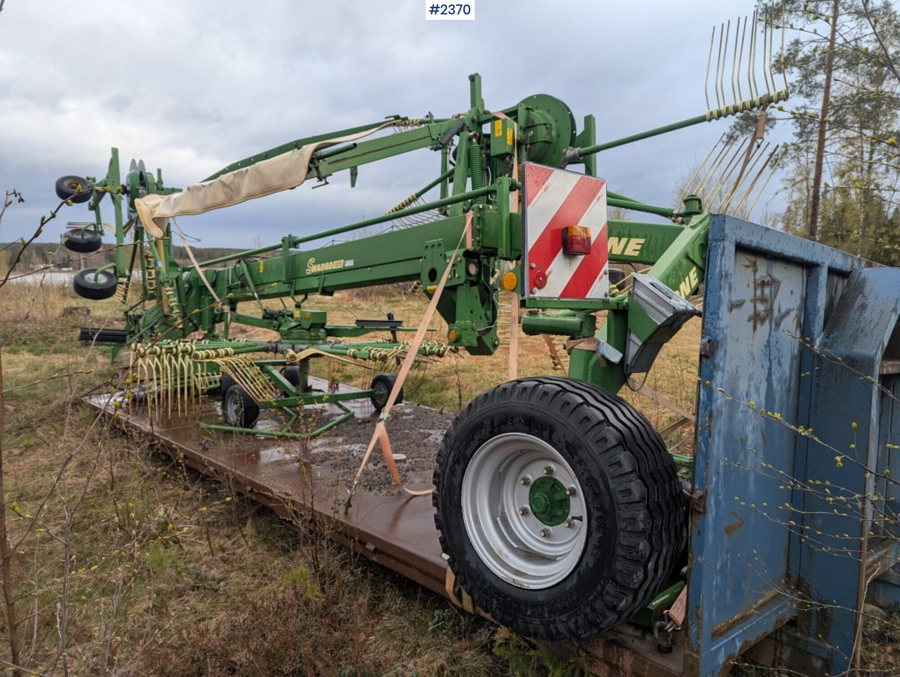 Rotary Rake Krone Swadro 1010 - Техника для сенозаготовки: фото 4 Rotary Rake Krone Swadro 1010 - Техника для сенозаготовки: фото 4