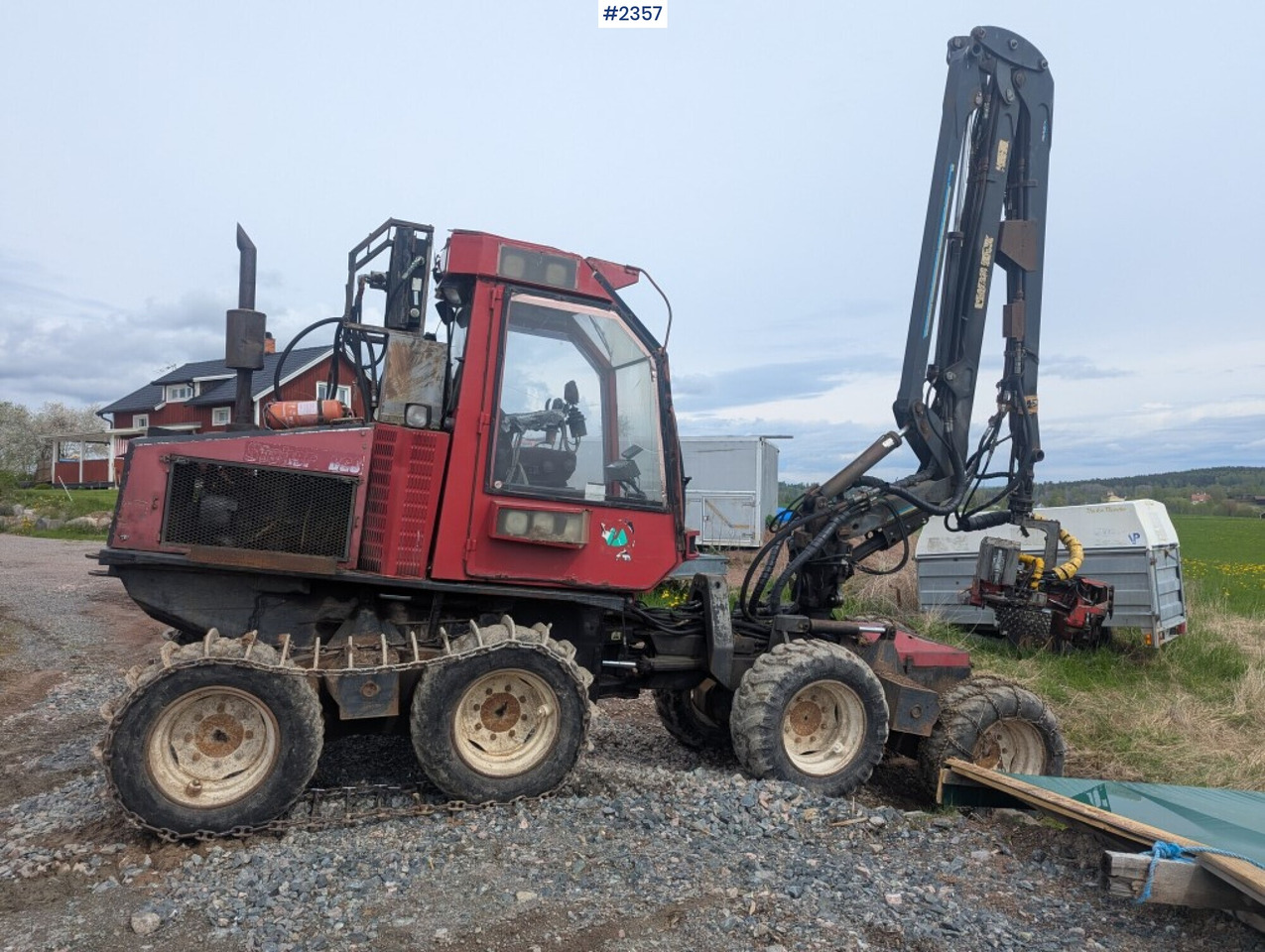 Thinning harvester, Steber BGS with Mowi crane - Комбайн: фото 4 Thinning harvester, Steber BGS with Mowi crane - Комбайн: фото 4