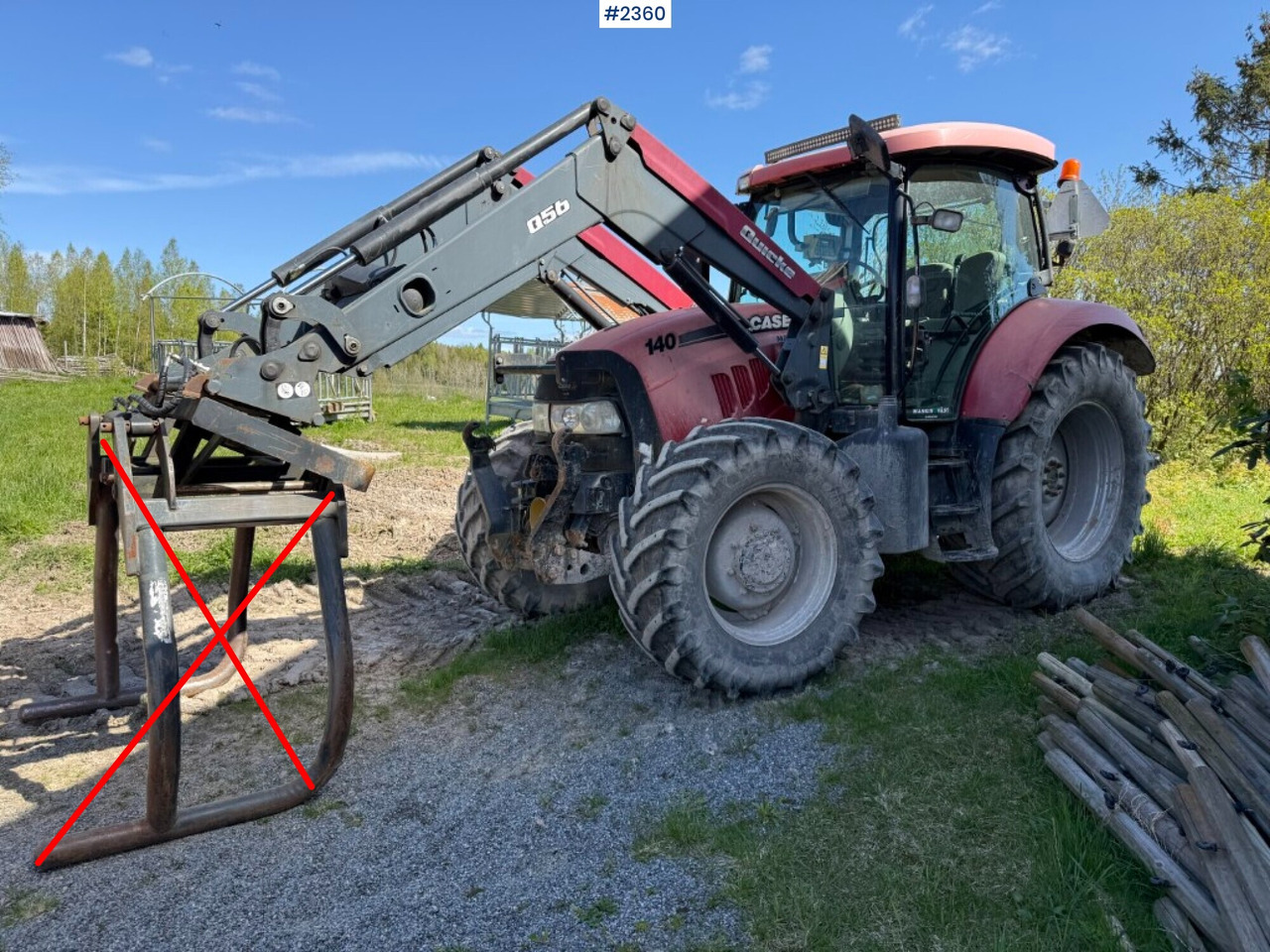 Tractor, Case IH Maxxum 140 - Трактор: фото 1 Tractor, Case IH Maxxum 140 - Трактор: фото 1
