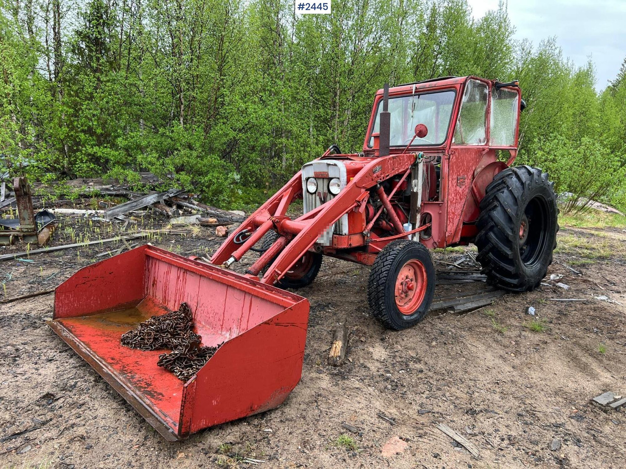 VALMET 565 Tractor with bucket - Трактор: фото 1 VALMET 565 Tractor with bucket - Трактор: фото 1