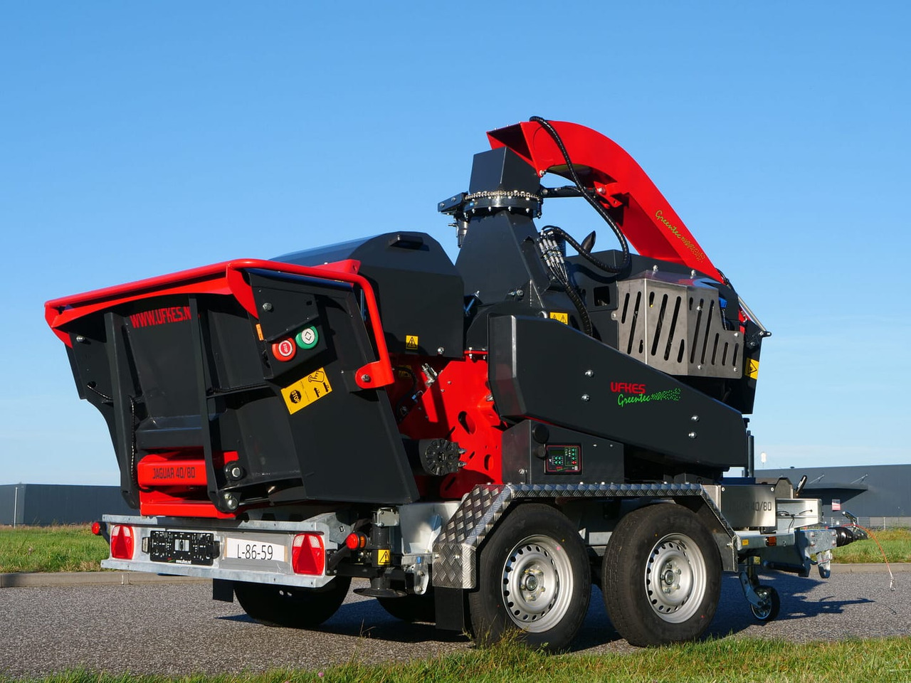 UFKES Greentec Jaguar 40-80 3.5T - Лесозаготовительная техника, Прицеп: фото 2 UFKES Greentec Jaguar 40-80 3.5T - Лесозаготовительная техника, Прицеп: фото 2