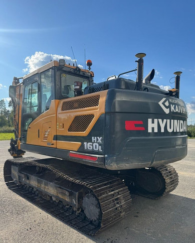HyundaiHX160L + Engcon - Гусеничный экскаватор: фото 3 HyundaiHX160L + Engcon - Гусеничный экскаватор: фото 3