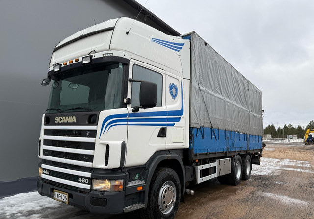 Scania144G 6x2 *Juuri Katsastettu* - Грузовик бортовой/ Платформа, Автоманипулятор: фото 2 Scania144G 6x2 *Juuri Katsastettu* - Грузовик бортовой/ Платформа, Автоманипулятор: фото 2
