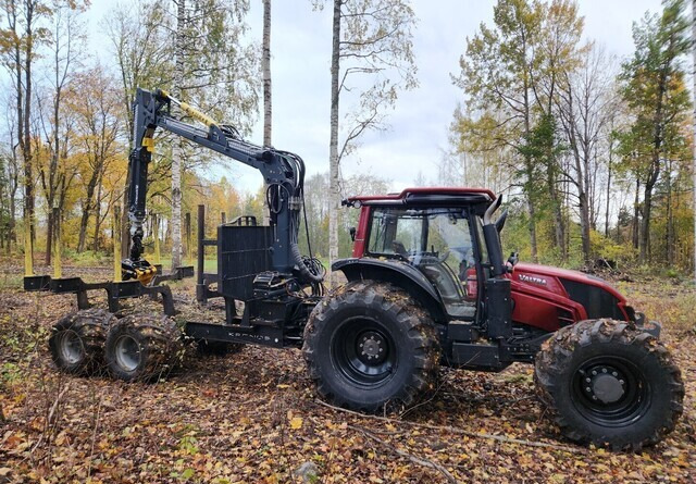 ValtraN123 + Kronos 140 4WDM + Cranab FC8 - Лесной трактор, Лесной прицеп: фото 5 ValtraN123 + Kronos 140 4WDM + Cranab FC8 - Лесной трактор, Лесной прицеп: фото 5