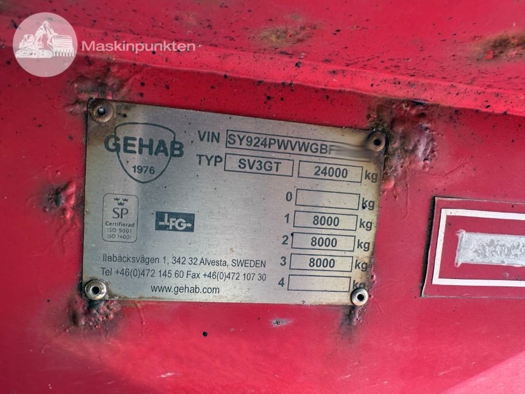 Самосвальный прицеп Gehab SV3GT: фото 33