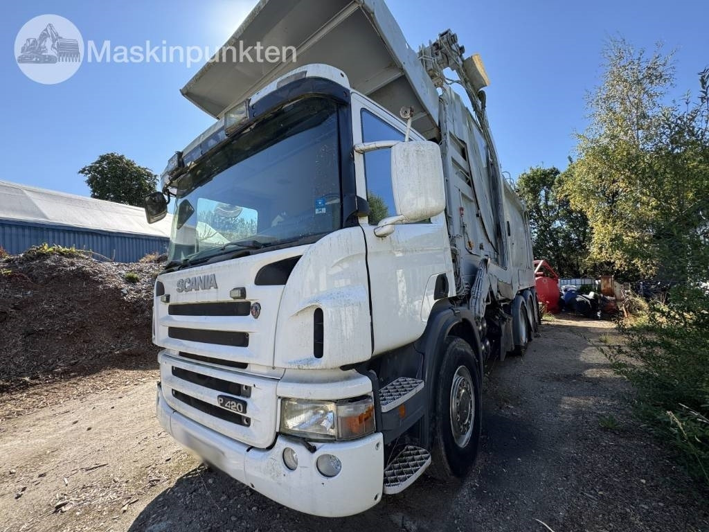 Scania P 420 GB  - Мусоровоз: фото 1 Scania P 420 GB  - Мусоровоз: фото 1