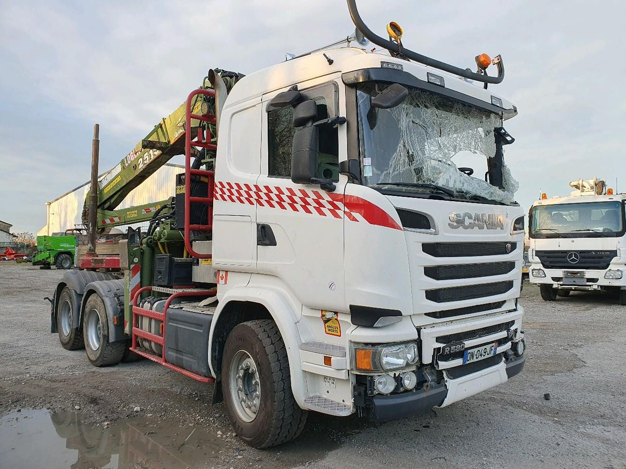 SCANIA R 580 FOREST GRUE - Тягач: фото 1 SCANIA R 580 FOREST GRUE - Тягач: фото 1