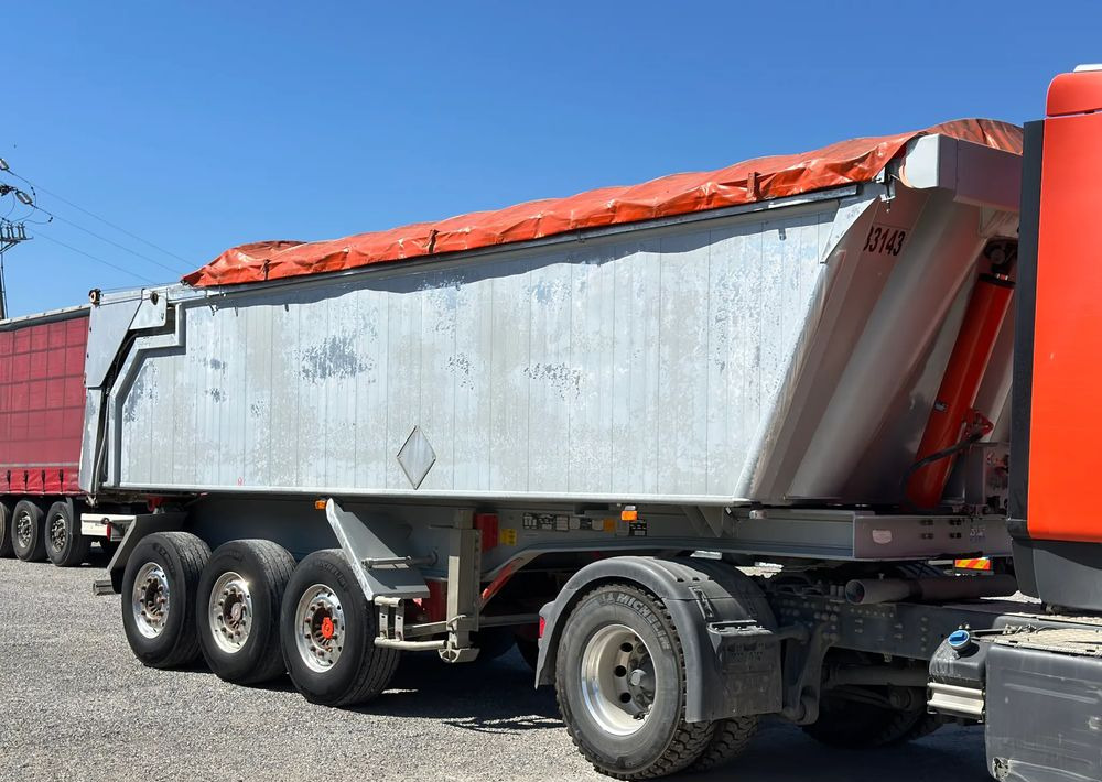 Benalu 25 m3 OSIE SAF HYDRAULICZNA KLAPA ELEKRYCZNY DACH - Самосвальный полуприцеп: фото 1 Benalu 25 m3 OSIE SAF HYDRAULICZNA KLAPA ELEKRYCZNY DACH - Самосвальный полуприцеп: фото 1