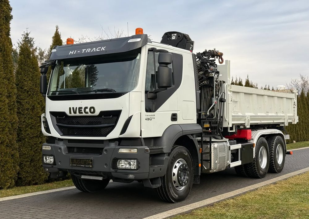 Iveco TRAKKER 450 6X4 PODWÓJNA HYDRO-BURTA HIAB 104 - Самосвал, Автоманипулятор: фото 5 Iveco TRAKKER 450 6X4 PODWÓJNA HYDRO-BURTA HIAB 104 - Самосвал, Автоманипулятор: фото 5