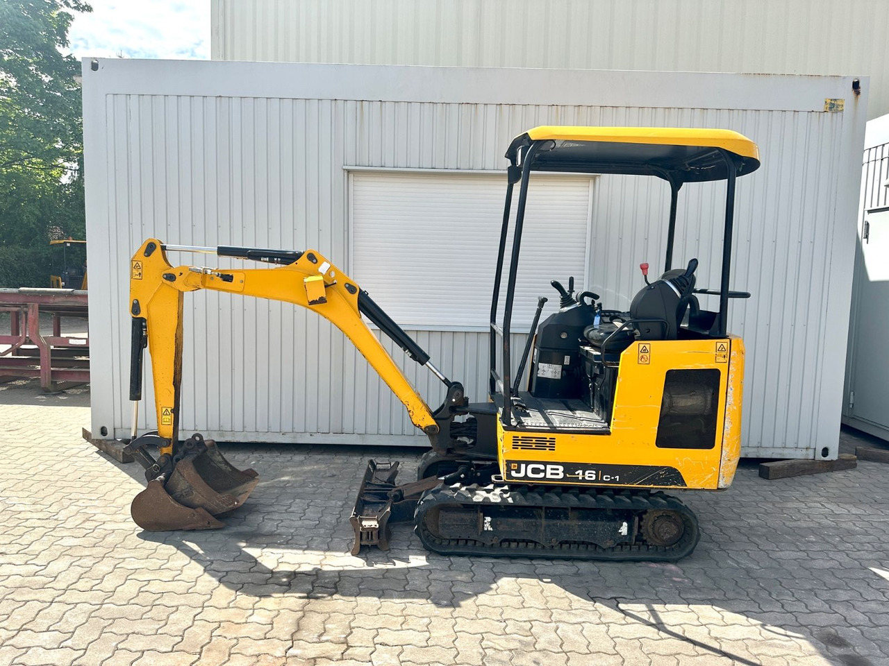 JCB 16C-1 /2020 BJ/1.283 BH/verbr. Laufwerk/2xLöffel - Мини-экскаватор: фото 2 JCB 16C-1 /2020 BJ/1.283 BH/verbr. Laufwerk/2xLöffel - Мини-экскаватор: фото 2