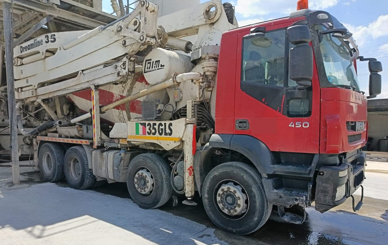 IVECO TRAKKER 450 COIME 35 - Автобетононасос-смеситель: фото 1 IVECO TRAKKER 450 COIME 35 - Автобетононасос-смеситель: фото 1