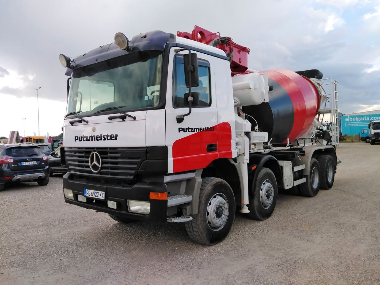 Mercedes-Benz ACTROS 3240 Putzmeister 26.67S - Автобетононасос-смеситель: фото 3 Mercedes-Benz ACTROS 3240 Putzmeister 26.67S - Автобетононасос-смеситель: фото 3