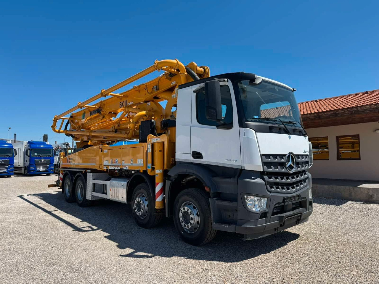 Mercedes-Benz AROCS 4442 SCHWING S43SX - Автобетононасос: фото 1 Mercedes-Benz AROCS 4442 SCHWING S43SX - Автобетононасос: фото 1