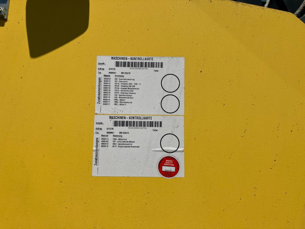 BOMAG DE BM 2200/75 Stage IV/Tier 4f - Дорожная фреза: фото 3 BOMAG DE BM 2200/75 Stage IV/Tier 4f - Дорожная фреза: фото 3