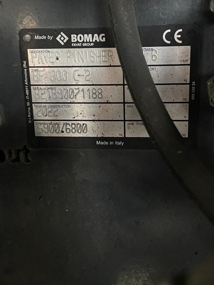 BOMAG IT BF 200 C-2 S200 TV Stage V/Tier 4f - Асфальтоукладчик: фото 3 BOMAG IT BF 200 C-2 S200 TV Stage V/Tier 4f - Асфальтоукладчик: фото 3