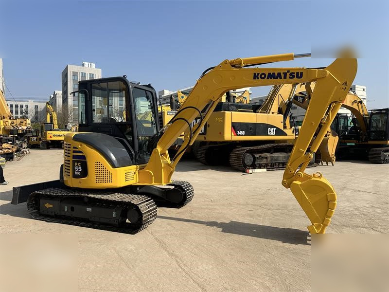 KOMATSU PC55MR-3 - Мини-экскаватор: фото 4 KOMATSU PC55MR-3 - Мини-экскаватор: фото 4