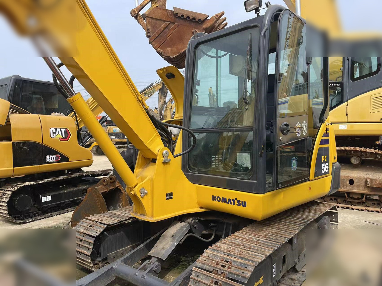 KOMATSU PC56-7 - Мини-экскаватор: фото 4 KOMATSU PC56-7 - Мини-экскаватор: фото 4
