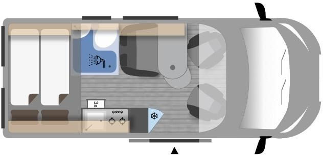Clever Tour 540*BLACK EDITION*FINAL SALE RABATT*SOFORT* - Кастенваген: фото 3 Clever Tour 540*BLACK EDITION*FINAL SALE RABATT*SOFORT* - Кастенваген: фото 3