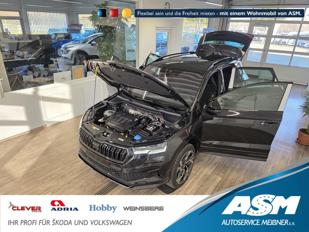 Skoda Karoq Sportline 2,0TDI DSG 4x4*PSD*AHK*360°*NAVI - Внедорожник: фото 1 Skoda Karoq Sportline 2,0TDI DSG 4x4*PSD*AHK*360°*NAVI - Внедорожник: фото 1