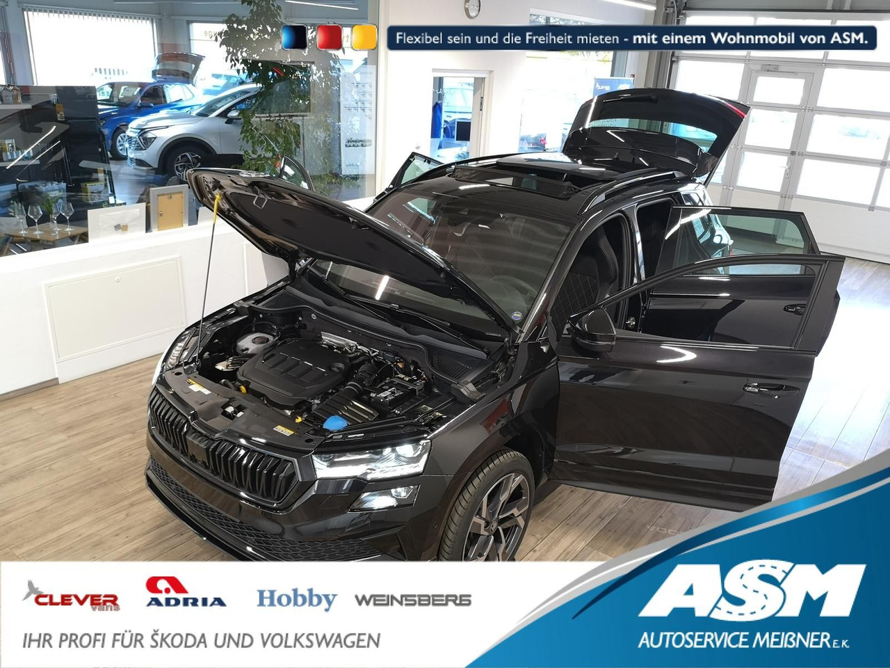 Skoda Karoq Sportline 2,0TDI DSG 4x4*PSD*AHK*360°*NAVI - Внедорожник: фото 1 Skoda Karoq Sportline 2,0TDI DSG 4x4*PSD*AHK*360°*NAVI - Внедорожник: фото 1