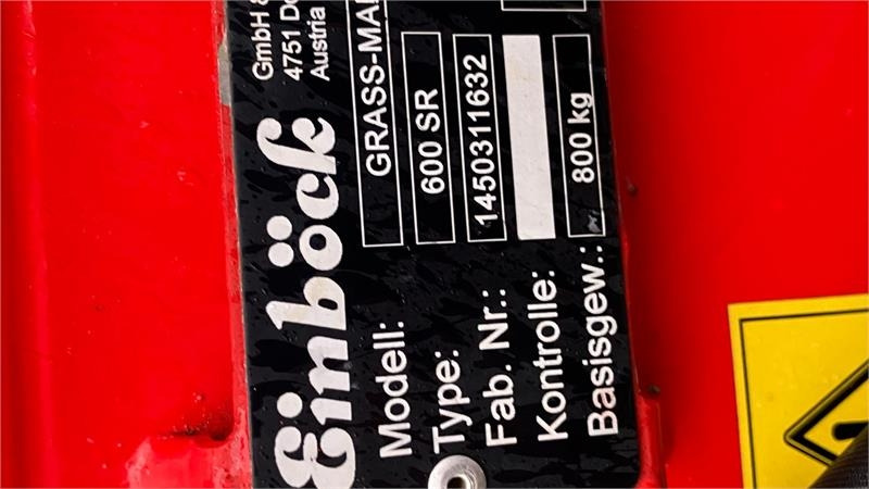 Einböck Grass-Manager 600 SR Halmstrigle - Борона: фото 4 Einböck Grass-Manager 600 SR Halmstrigle - Борона: фото 4