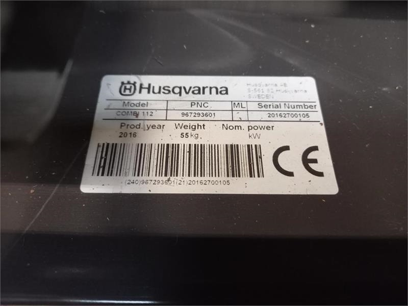 Husqvarna COMBI 112 P 524 - Газонокосилка: фото 3 Husqvarna COMBI 112 P 524 - Газонокосилка: фото 3