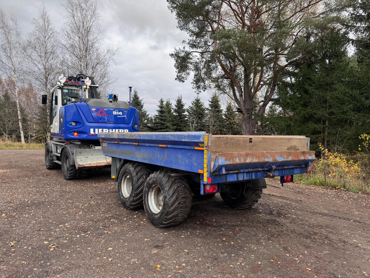 Liebherr A 914 Compact Litronic - Колёсный экскаватор: фото 5 Liebherr A 914 Compact Litronic - Колёсный экскаватор: фото 5