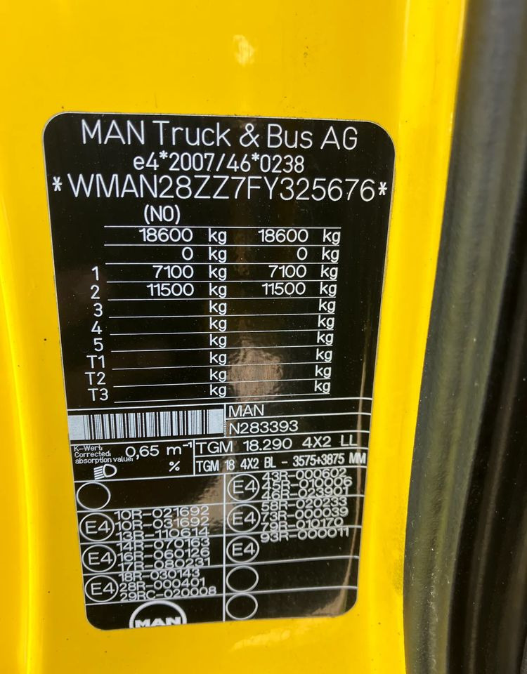 MAN MAN TGM 18.290 SYPIALKA chłodnia izoterma kontener - Рефрижератор: фото 3 MAN MAN TGM 18.290 SYPIALKA chłodnia izoterma kontener - Рефрижератор: фото 3