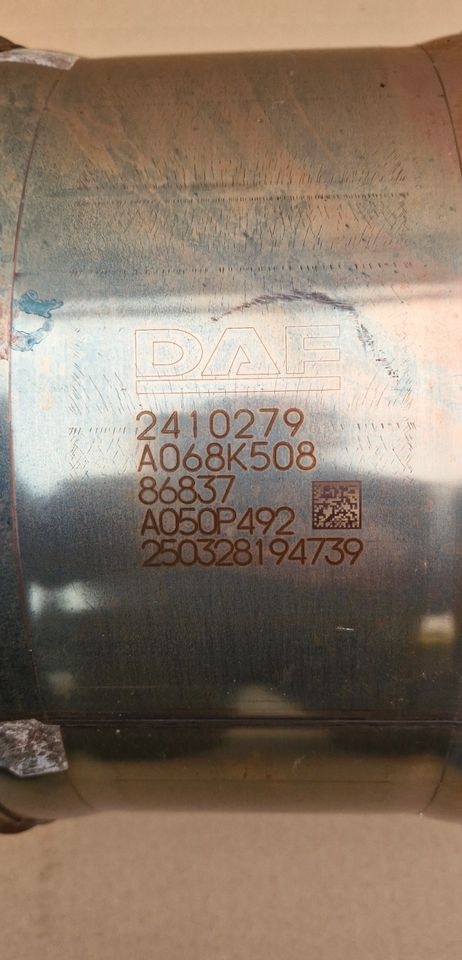 DAF XF XG FILTR CZĄSTEK STAŁYCH DPF 2410279 - Выхлопная система для Грузовиков: фото 4 DAF XF XG FILTR CZĄSTEK STAŁYCH DPF 2410279 - Выхлопная система для Грузовиков: фото 4