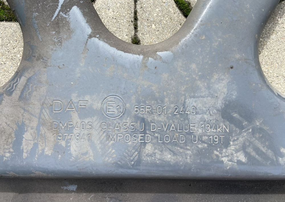 Płyta montażowa pod siodło DAF łapy Jost 150mm SK 0010056 - Седло для Грузовиков: фото 3 Płyta montażowa pod siodło DAF łapy Jost 150mm SK 0010056 - Седло для Грузовиков: фото 3