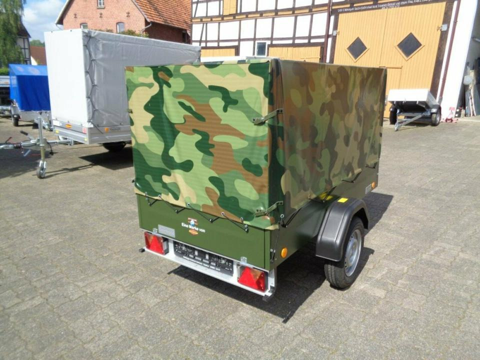 TPV PKW-Anhänger Plane und Spriegel 750 kg, Camouflage - Прицеп для легкового автомобиля: фото 4 TPV PKW-Anhänger Plane und Spriegel 750 kg, Camouflage - Прицеп для легкового автомобиля: фото 4