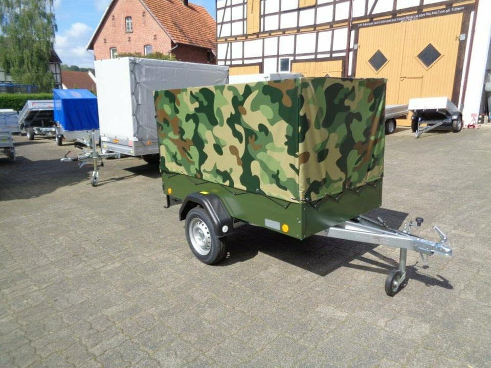 TPV PKW-Anhänger Plane und Spriegel 750 kg, Camouflage - Прицеп для легкового автомобиля: фото 2 TPV PKW-Anhänger Plane und Spriegel 750 kg, Camouflage - Прицеп для легкового автомобиля: фото 2