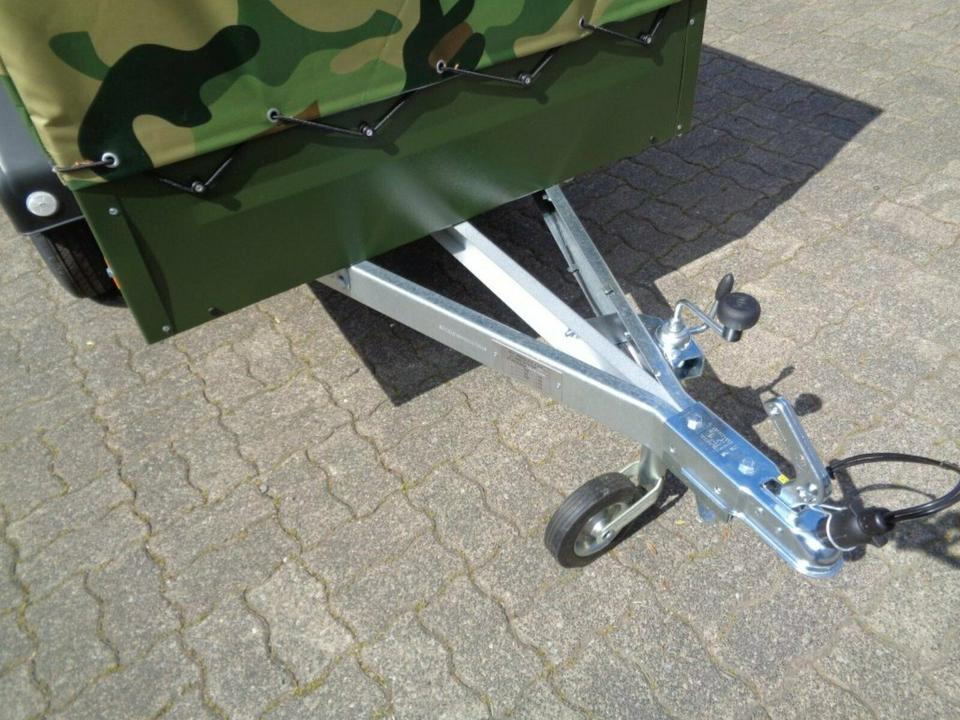 TPV PKW-Anhänger Plane und Spriegel 750 kg, Camouflage - Прицеп для легкового автомобиля: фото 3 TPV PKW-Anhänger Plane und Spriegel 750 kg, Camouflage - Прицеп для легкового автомобиля: фото 3
