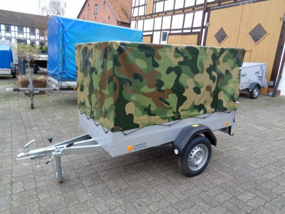 TPV PKW-Anhänger, Plane und Spriegel, 750 kg - Прицеп для легкового автомобиля: фото 1 TPV PKW-Anhänger, Plane und Spriegel, 750 kg - Прицеп для легкового автомобиля: фото 1