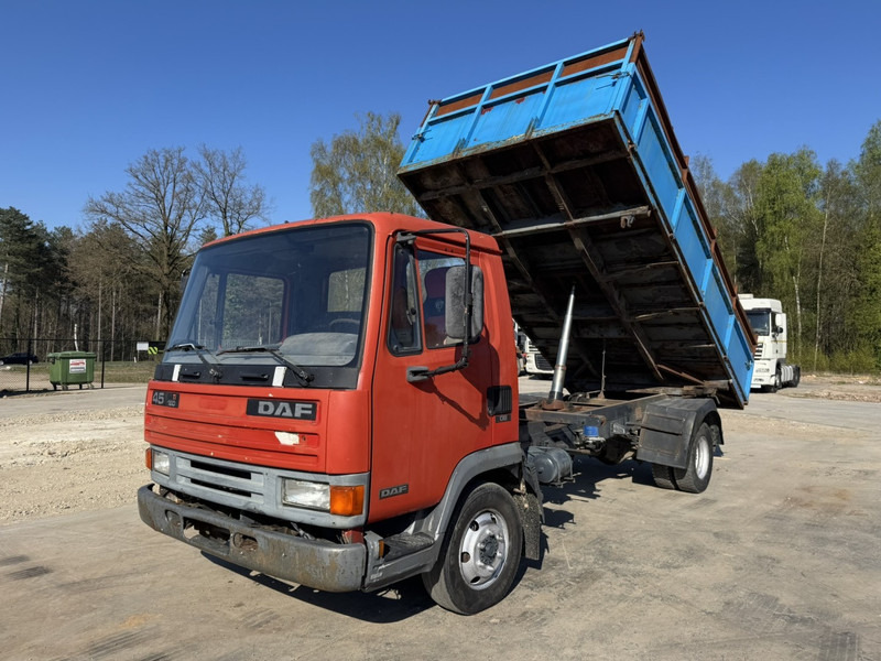 DAF 45 ATI 160 (FULL STEEL SUSPENSION / MANUAL PUMP / EURO 2) - Самосвал: фото 1 DAF 45 ATI 160 (FULL STEEL SUSPENSION / MANUAL PUMP / EURO 2) - Самосвал: фото 1