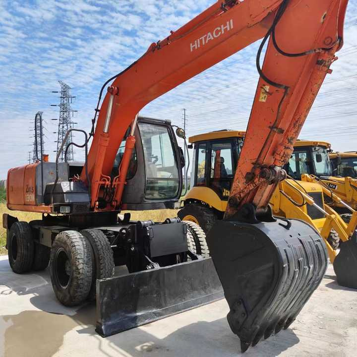 Used Japan Original Brand Hitachi Zx 130w Wheel Excavator Hitachi Zx120 130 200 Excavator for Sale - Экскаватор: фото 2 Used Japan Original Brand Hitachi Zx 130w Wheel Excavator Hitachi Zx120 130 200 Excavator for Sale - Экскаватор: фото 2