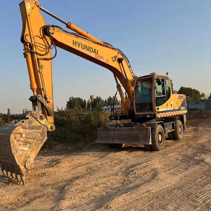 Well-Maintained Hyundai 210-9Used Wheel Excavator Construction Machine | No Major Repairs | Price Negotiable - Колёсный экскаватор: фото 1 Well-Maintained Hyundai 210-9Used Wheel Excavator Construction Machine | No Major Repairs | Price Negotiable - Колёсный экскаватор: фото 1