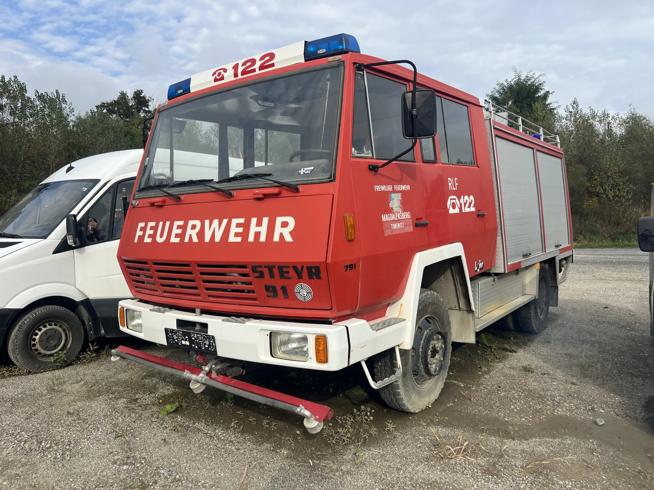 Steyr 791 4х4, 27000 км.Водоноска, FEUERWEHR, - Пожарная машина: фото 2 Steyr 791 4х4, 27000 км.Водоноска, FEUERWEHR, - Пожарная машина: фото 2