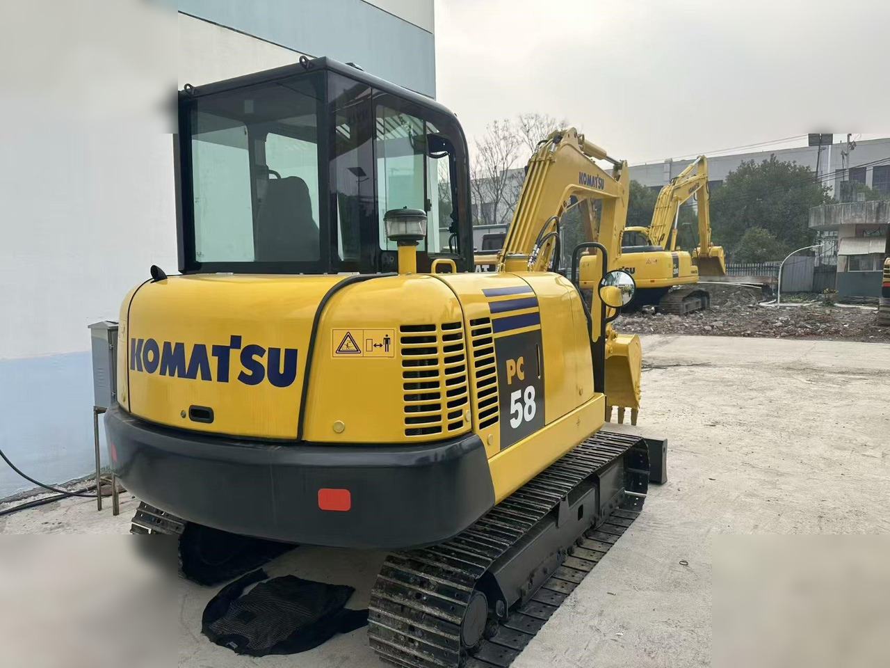 KOMATSU PC56-7 - Мини-экскаватор: фото 3 KOMATSU PC56-7 - Мини-экскаватор: фото 3