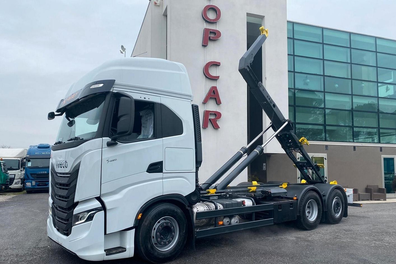 IVECO S-WAY 480 SCARRABILE FULL PNEUMATIC EURO 6 - Крюковой мультилифт: фото 1 IVECO S-WAY 480 SCARRABILE FULL PNEUMATIC EURO 6 - Крюковой мультилифт: фото 1