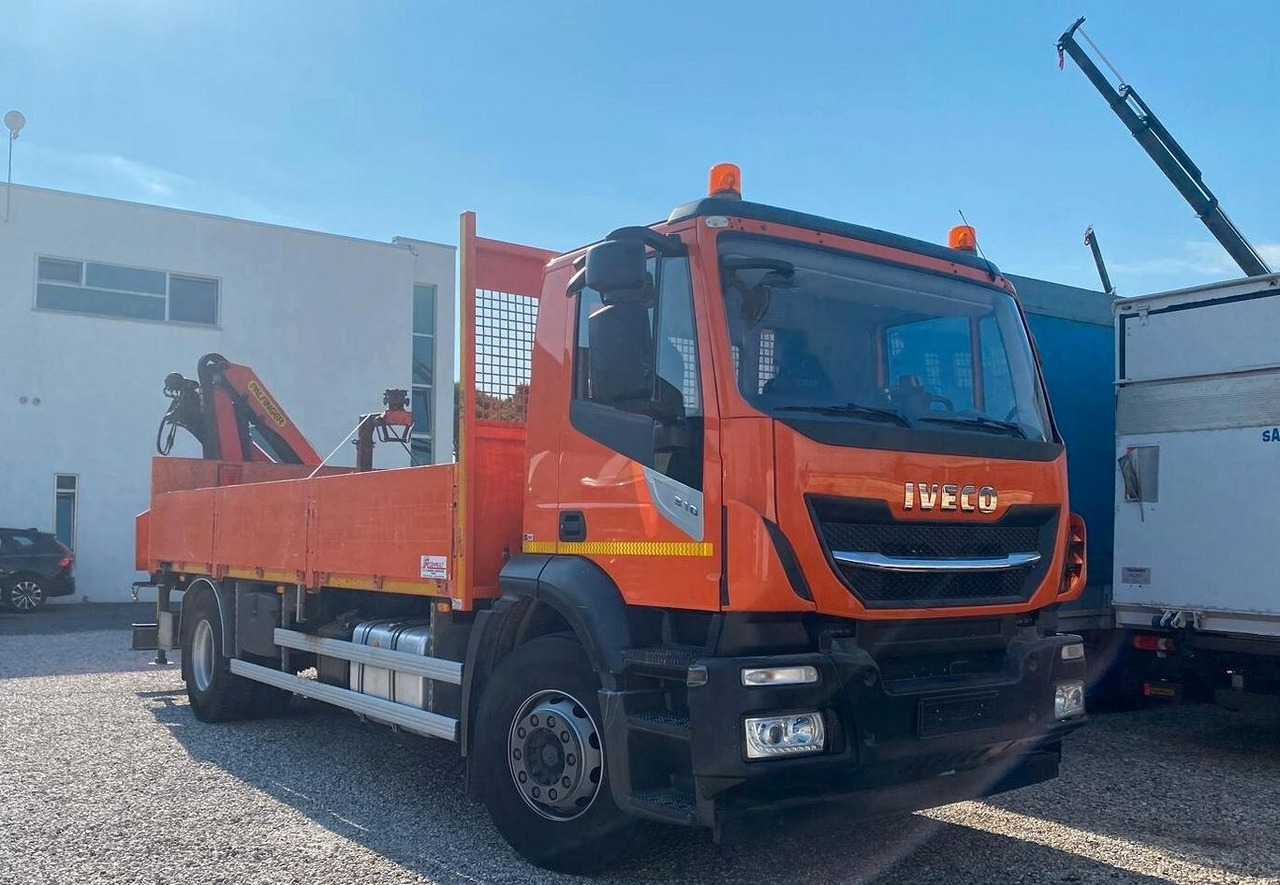 IVECO STRALIS 310 2018 CASSONE FISSO E GRU PALFING - Грузовик бортовой/ Платформа, Автоманипулятор: фото 1 IVECO STRALIS 310 2018 CASSONE FISSO E GRU PALFING - Грузовик бортовой/ Платформа, Автоманипулятор: фото 1