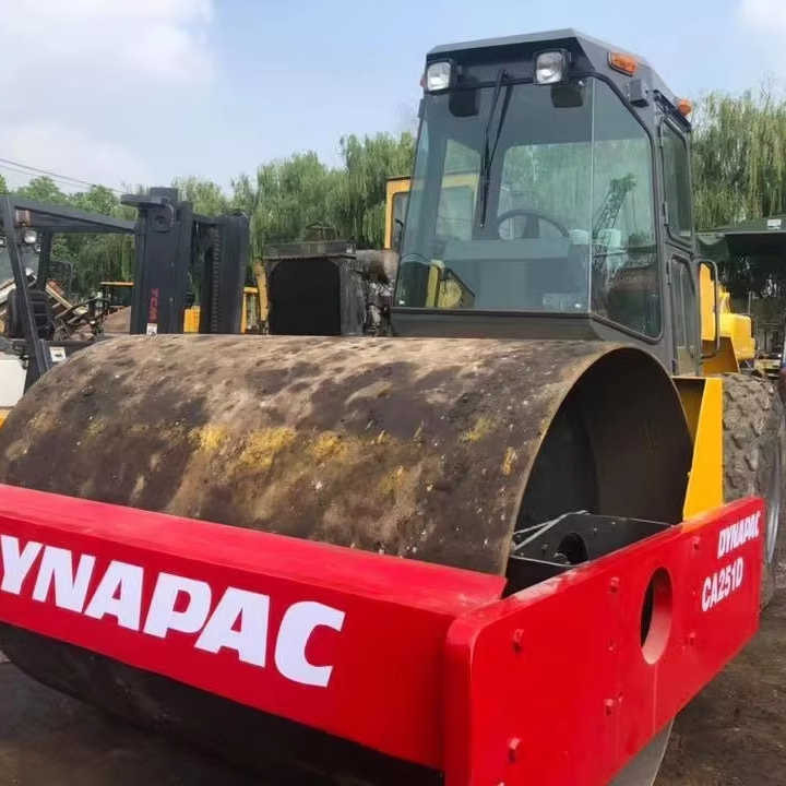 Used High Quality Dynapac 10 Tonne 12 Tonne 15 Tonne Roller Low Price for Sale Dynapac CA251D Roller - Компактор: фото 1 Used High Quality Dynapac 10 Tonne 12 Tonne 15 Tonne Roller Low Price for Sale Dynapac CA251D Roller - Компактор: фото 1