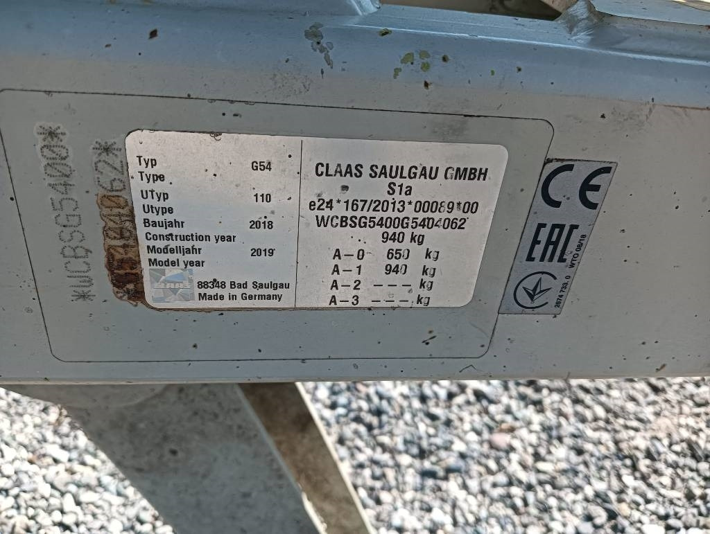 Сеноворошилка Claas Volto 900 T: фото 9